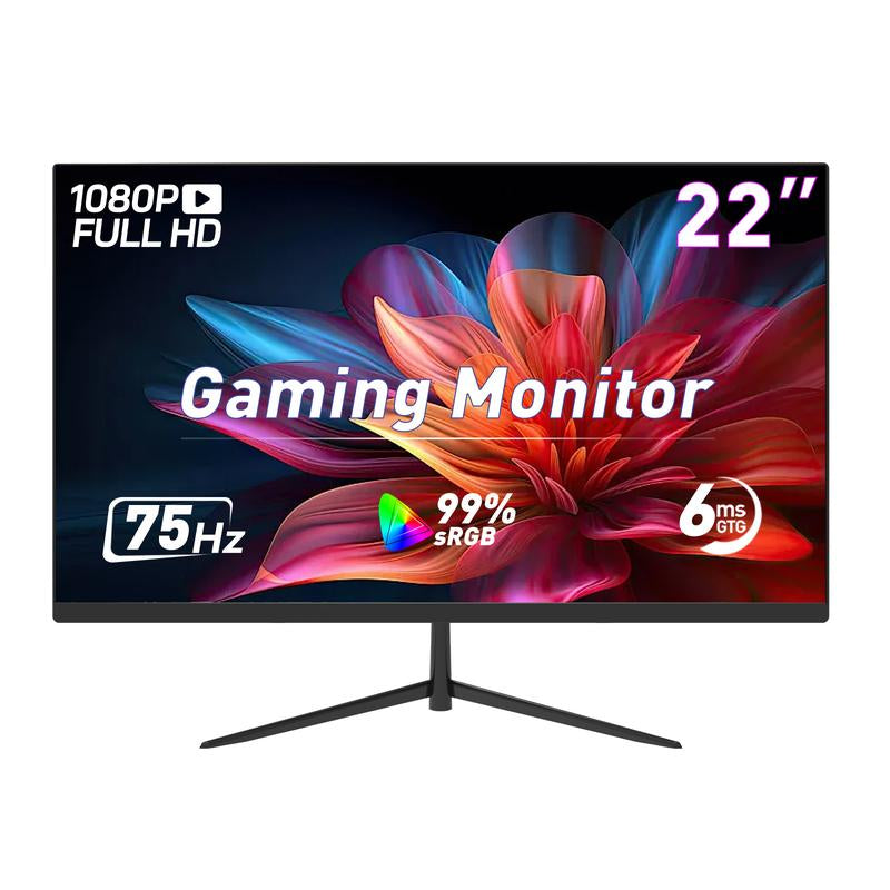 24" Curved Gaming Monitor - 180Hz,1Ms,1920*1080P,Ultra-Thin,Speakers,Low Latency,Eye Protection,Vesa,Perfect for Esports and Competitive Gaming