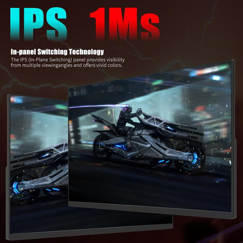 24'' Esports Gaming Monitor | FHD Display | 180Hz Refresh Rate | 1Ms Fast Response | Freesync G-Sync | Frameless Eye-Care | HDMI DP | Speakers