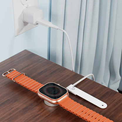 . Apple Watch Series 6FT USB-C Smart Watch Charger, White