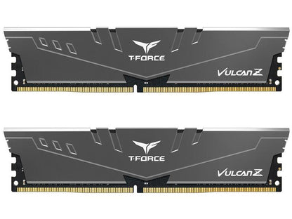Team T-FORCE VULCAN Z 16GB (2 X 8GB) 288-Pin PC RAM DDR4 3600 (PC4 28800) Desktop Memory Model TLZGD416G3600HC18JDC01
