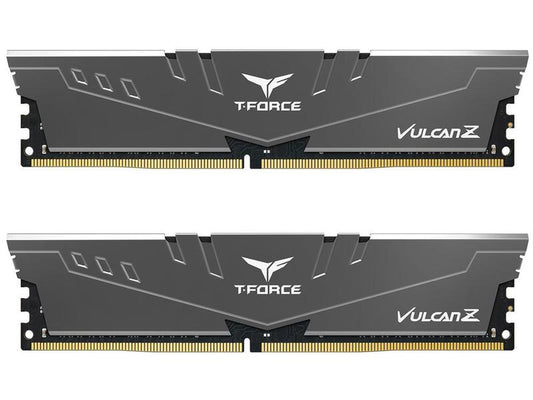 Team T-FORCE VULCAN Z 16GB (2 X 8GB) 288-Pin PC RAM DDR4 3600 (PC4 28800) Desktop Memory Model TLZGD416G3600HC18JDC01