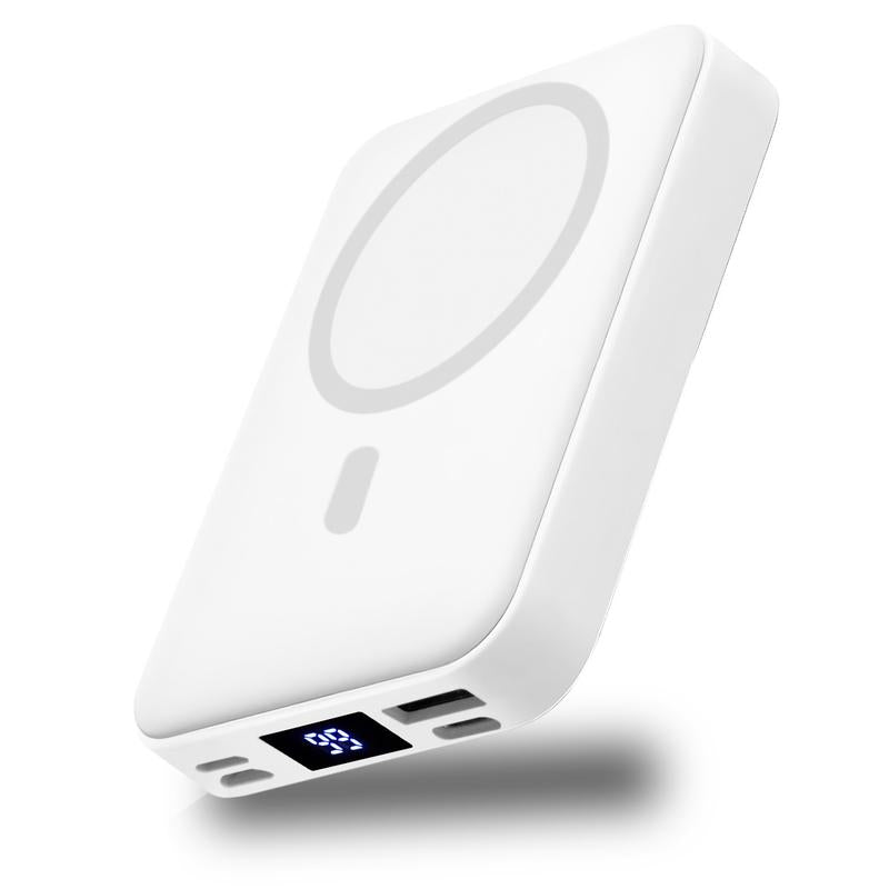 Magnetic Power Bank, 10000Mah Wireless Portable Charger with USB-C Cable, Battery Pack Only Compatible with Iphone 17/16/15/14/13/12/Pro Series