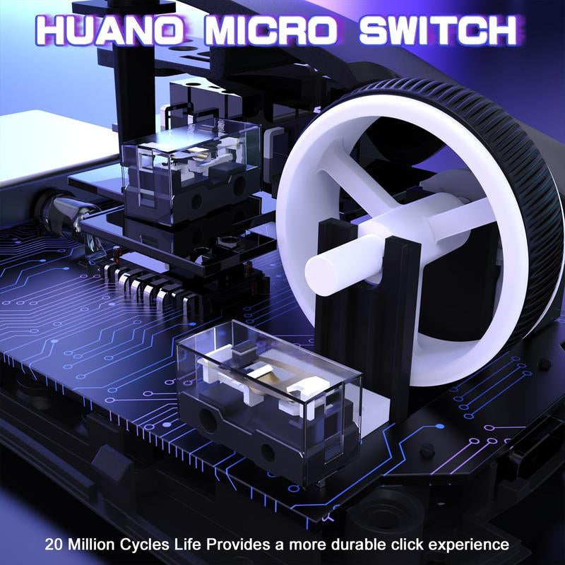 ATTACK SHARK X11SE Lightweight Wireless Gaming Mouse, Tri-Mode 2.4G/USB-C Wired/Bt, 22K DPI, PAW3311 Optical Sensor, 59G, 5 Programmable Buttons, 300Mah Battery for Pc/Mac