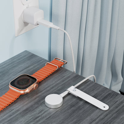 . Apple Watch Series 6FT USB-C Smart Watch Charger, White