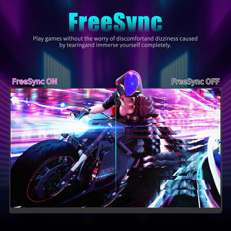 24'' Esports Gaming Monitor | FHD Display | 180Hz Refresh Rate | 1Ms Fast Response | Freesync G-Sync | Frameless Eye-Care | HDMI DP | Speakers