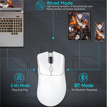 Wireless Gaming Mouse, 18000DPI 1000Hz Wireless Mouse, 3-Modes Connection Mouse, Mouse for Gaming, Computer Accessories