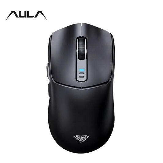 AULA SC580 Wireless Mouse, 3 Modes Gaming Ergnomic Mouse, Low Latency & Long Battery Life Gaming Mouse, Portable Lightweight Mouse for Office & Home, Durable Gaming Accessories