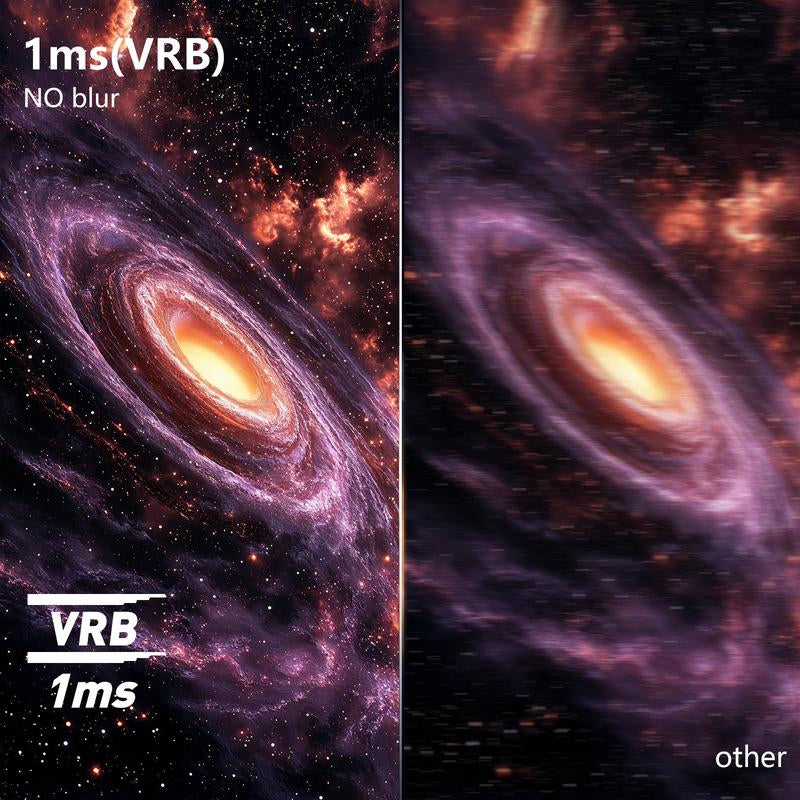 24" Curved Gaming Monitor - 180Hz,1Ms,1920*1080P,Ultra-Thin,Speakers,Low Latency,Eye Protection,Vesa,Perfect for Esports and Competitive Gaming