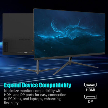 24'' Esports Gaming Monitor | FHD Display | 180Hz Refresh Rate | 1Ms Fast Response | Freesync G-Sync | Frameless Eye-Care | HDMI DP | Speakers