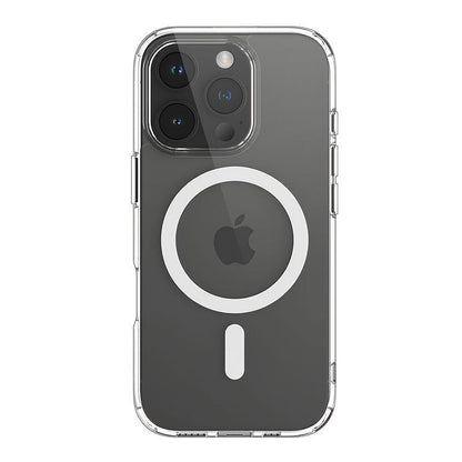 Transparent Magnetic Acrylic Phone Case for Iphone 17Promax/16Promax/15Plus/14Pro/13/12/11, Magsafe Iphone Case , Offering Shockproof Protection, Anti-Yellowing Mobile Phone Case